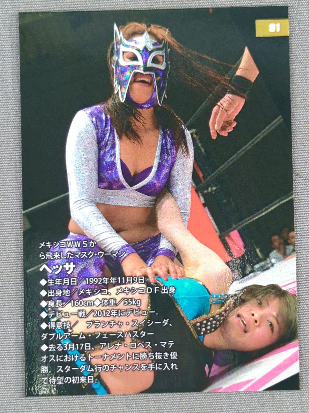 2017 STARDOM COLLECTION CARD Hessa(91)