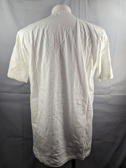 【直筆サイン入り】山田敏代 イラスト Tシャツ①(ホワイト)