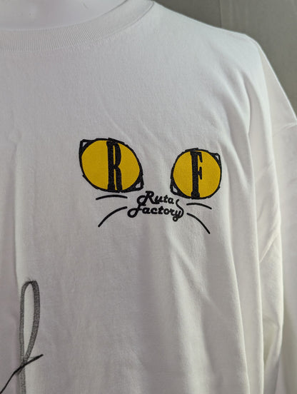【直筆サイン入り】志田光「Ruta Factory」Tシャツ(ホワイト)