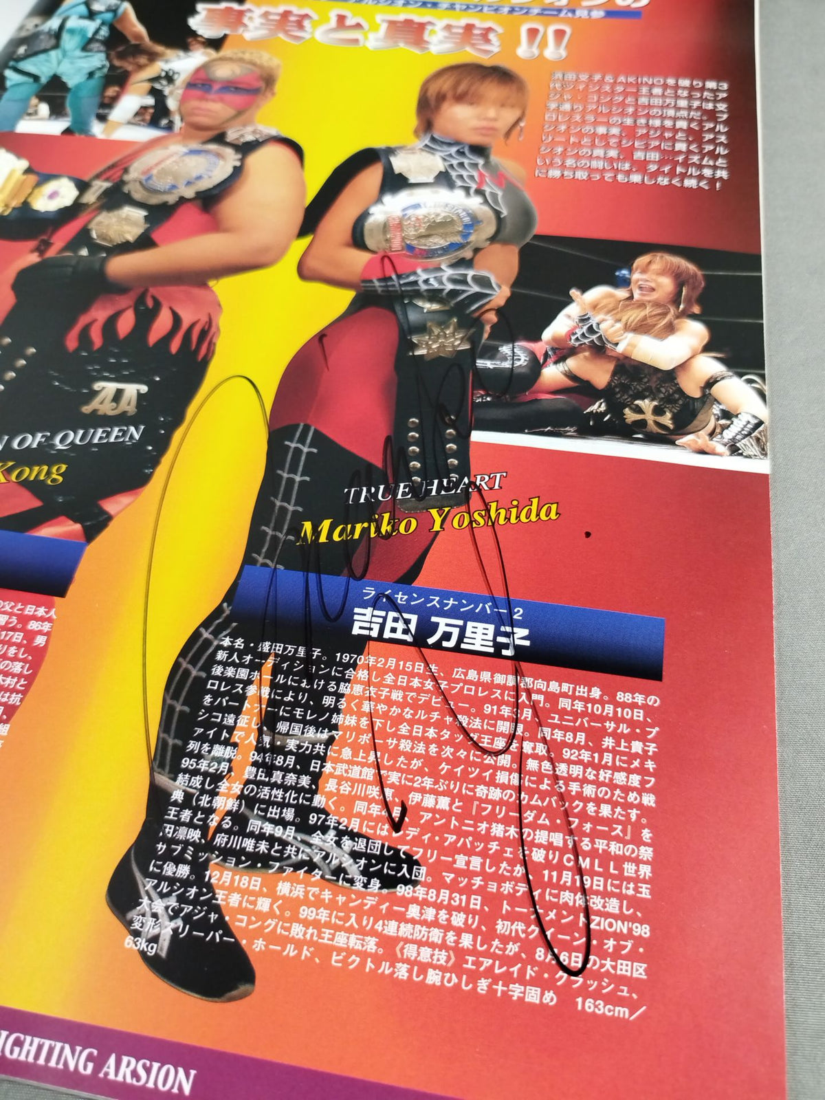 【3選手直筆サイン入り】アルシオン オフィシャルガイドブック Vol.15