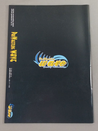 Pro-wrestling  WAVE Official Brochure vol.73
