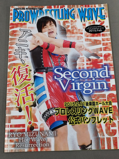 Pro-wrestling  WAVE Official Brochure vol.78