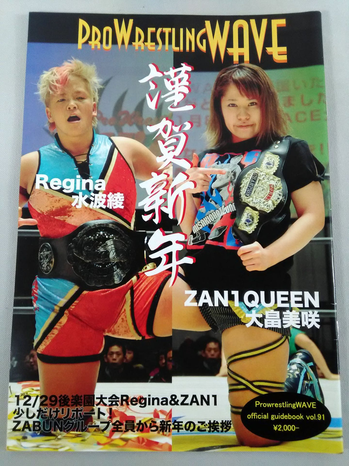 プロレスリングWAVE 公式パンフレット vol.91