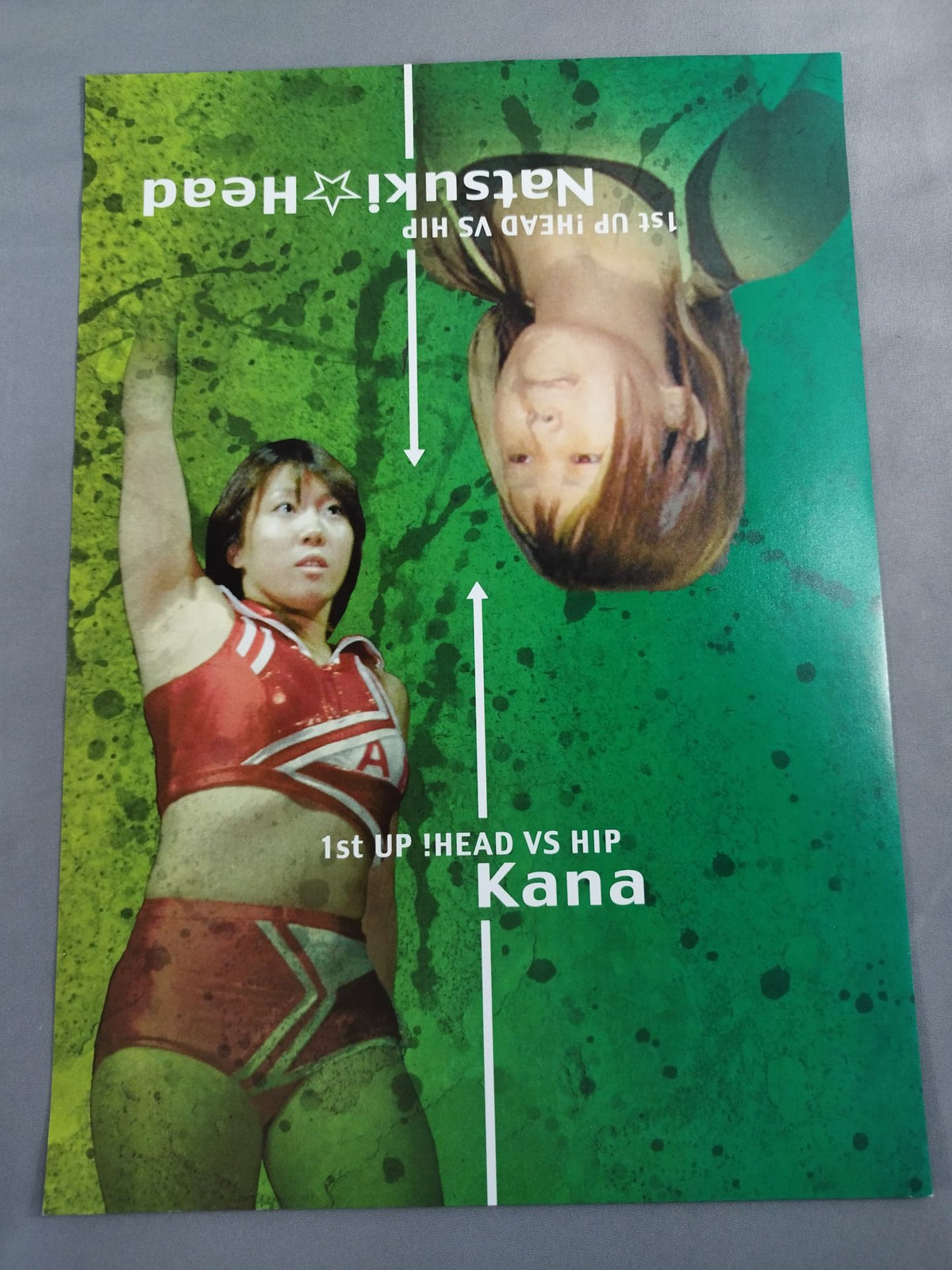 【HIKARU 直筆サイン入り】フラッシュ7 第2弾興行～高橋奈苗復帰戦～7UP!!!!!!!