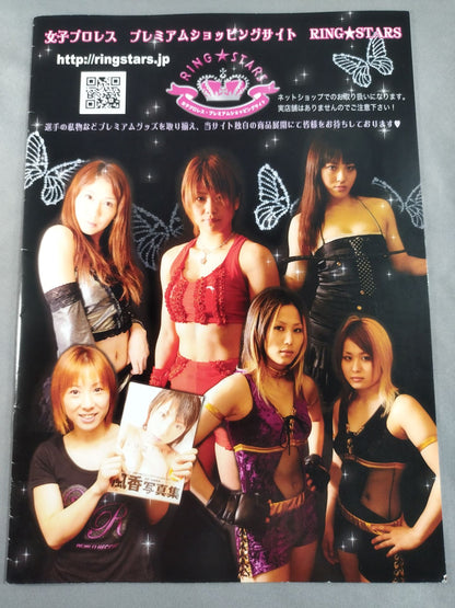 [4 fighters hand signed autograph 】RING STARS SPRING CARNIVAL