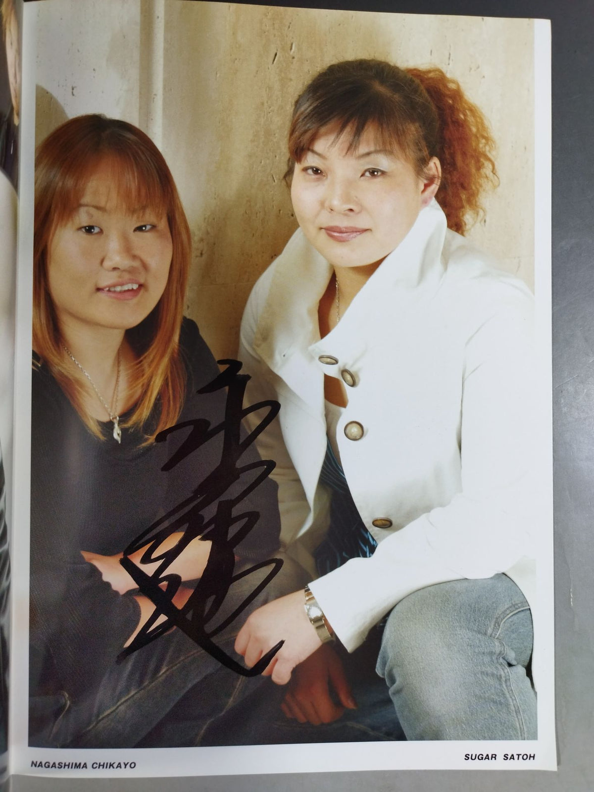 [2 fighters hand signed autograph Ringstars Special Special Issue vol.3