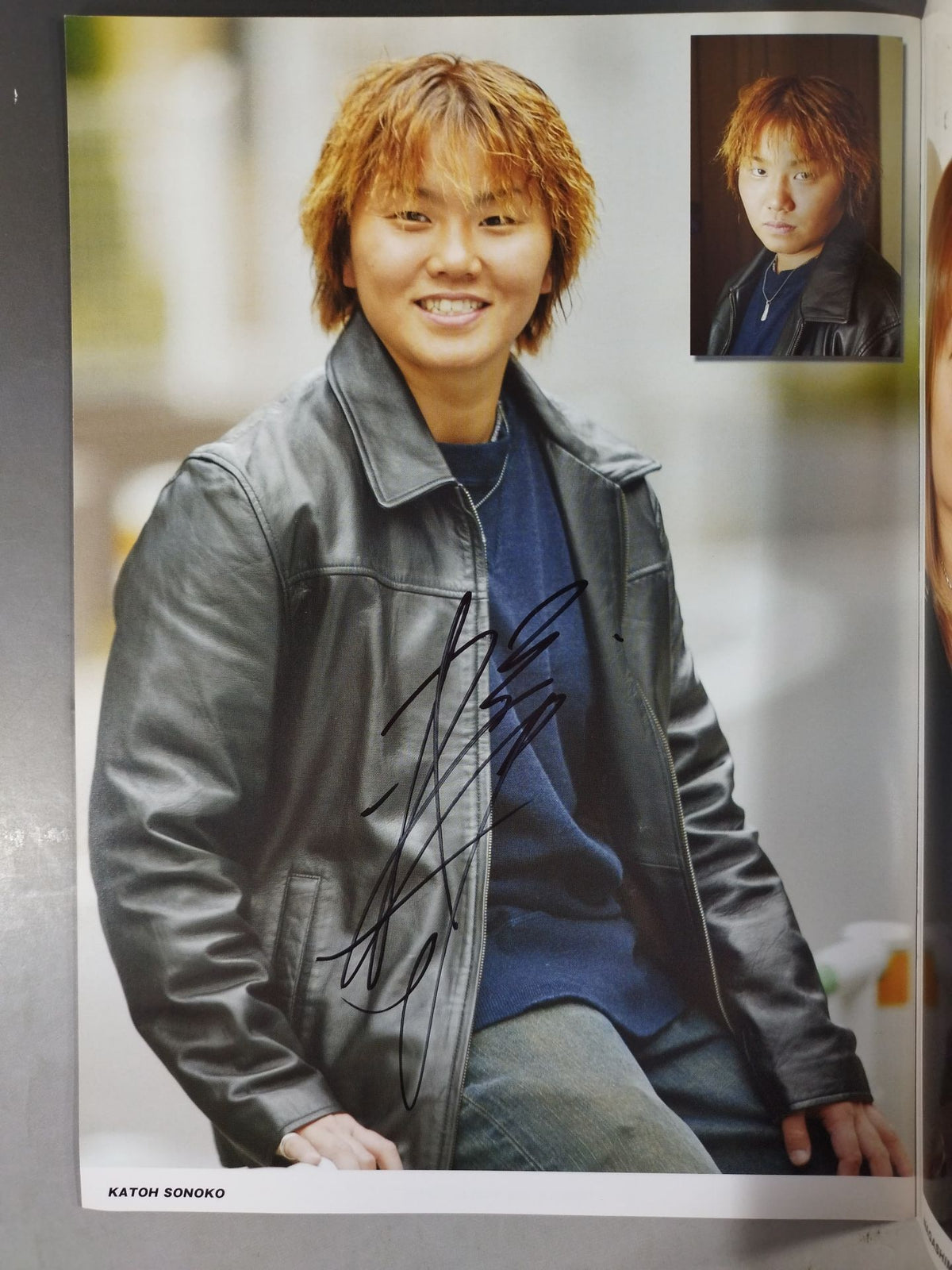 [2 fighters hand signed autograph Ringstars Special Special Issue vol.3