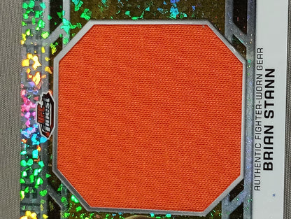 2013 UFC topps Brian Stan Official Relic Card (Costume)