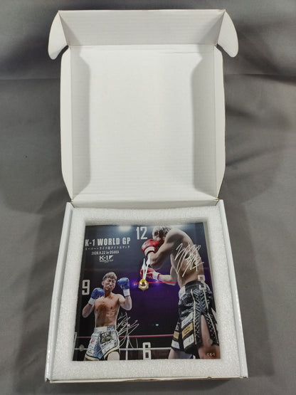 K-1 WORLD GP Hideaki Yamazaki vs Rukiya Abo Acrylic Watch