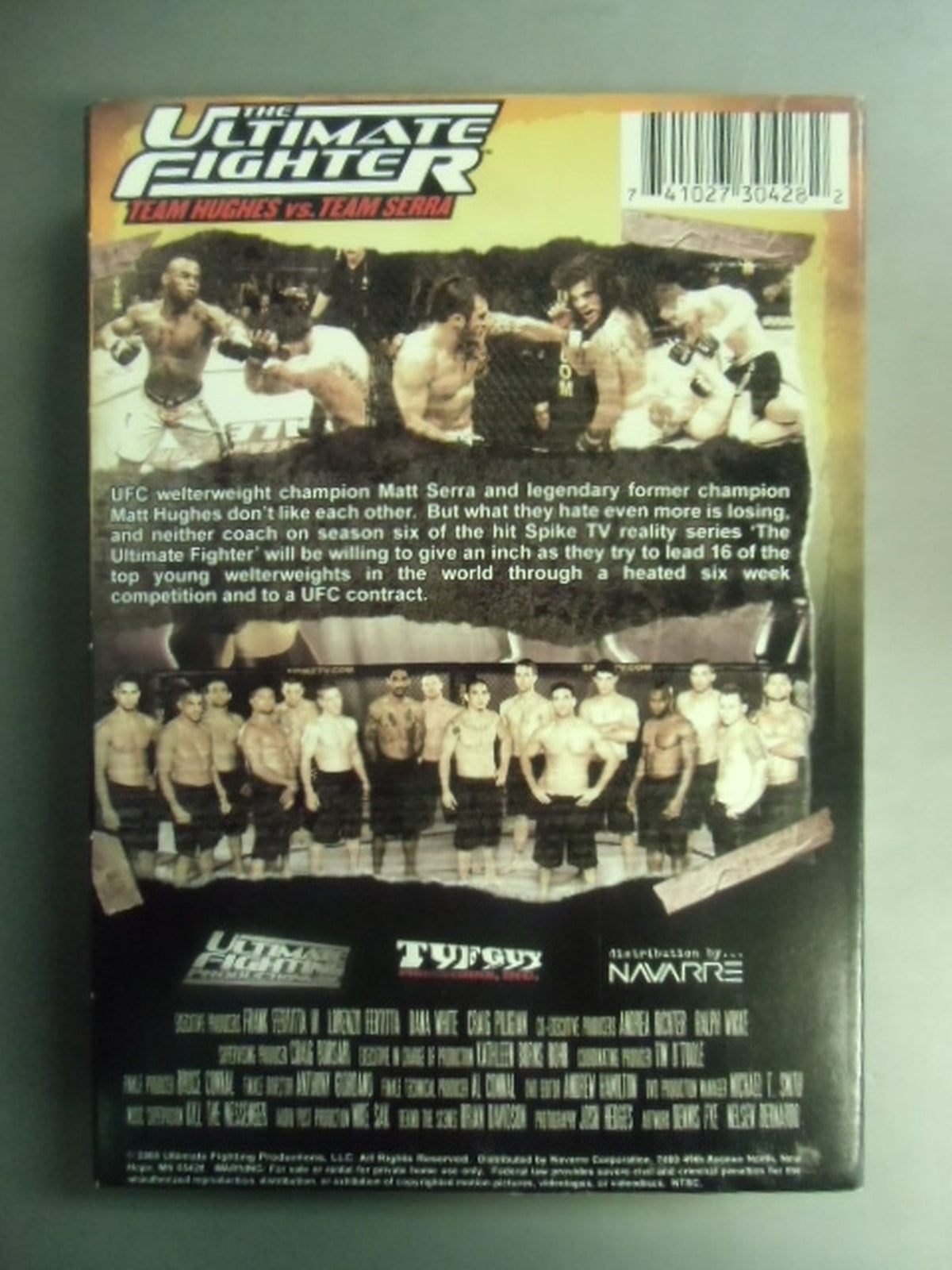 UFC THE ULTIMATE FIGHTER TEAM HUGHES vs TEAM SERRA