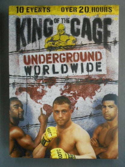 【10EVENT SET】 KING OF THE CAGE UNDERGROUND WORLDWIDE