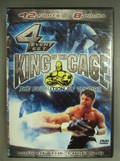 【4EVENT SET】 KING OF THE CAGE THE EVOLUTION OF COMBAT(5～8)