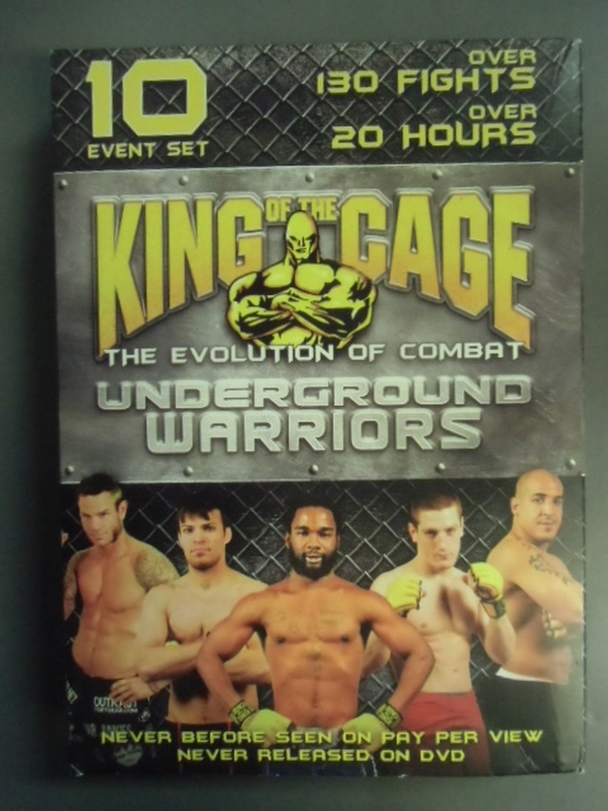 【10EVENT SET】 KING OF THE CAGE UNDERGROUND WARRIORS