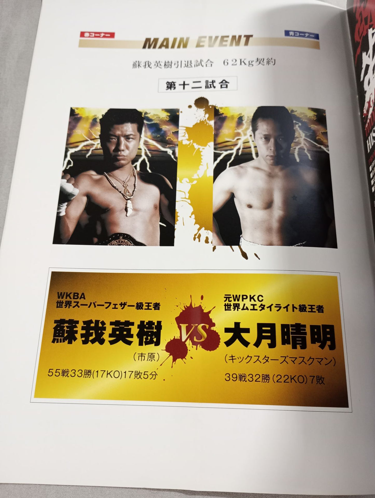 New Japan Pro Wrestling  Kickboxing Hideki Soga Retirement Match
