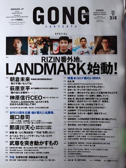 ゴング格闘技No.316