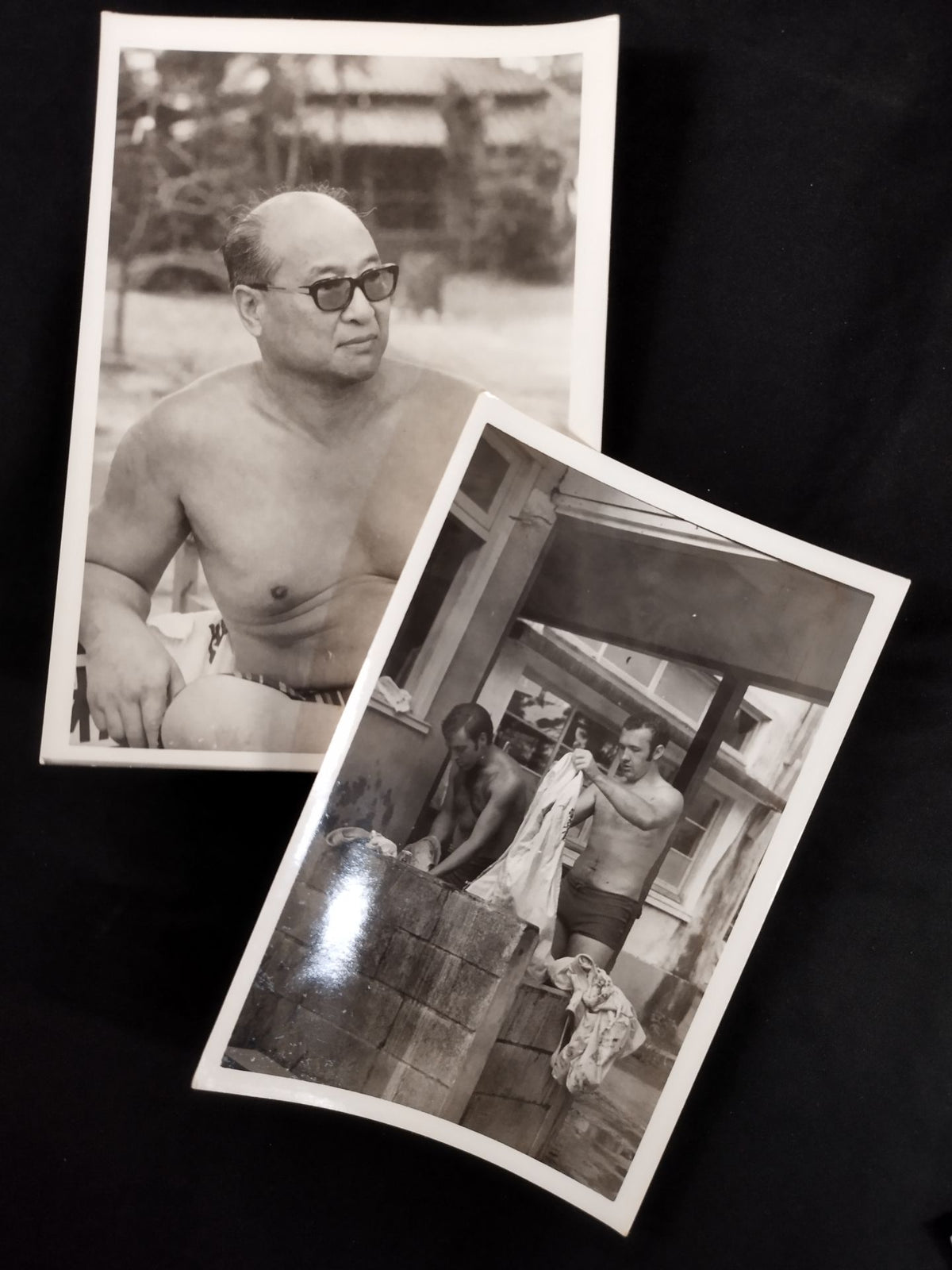 大山倍達 極真空手 夏合宿 白黒写真セット(4)