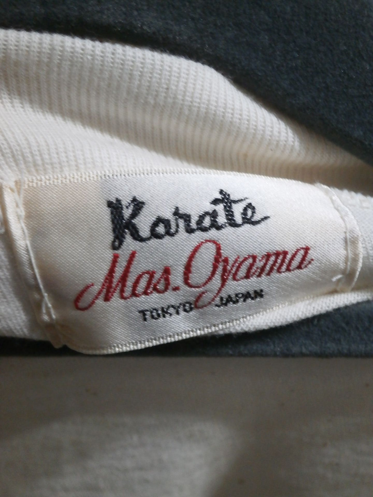 ★Mas Oyama with tag ★ Kyokushin Osaka Original  Illustration T-Shirt