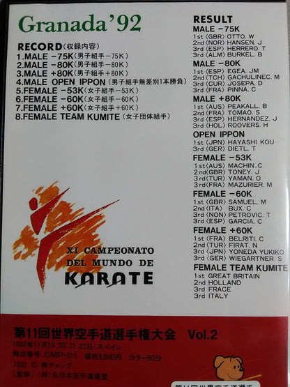 第11回世界空手道選手権大会 Vol.2