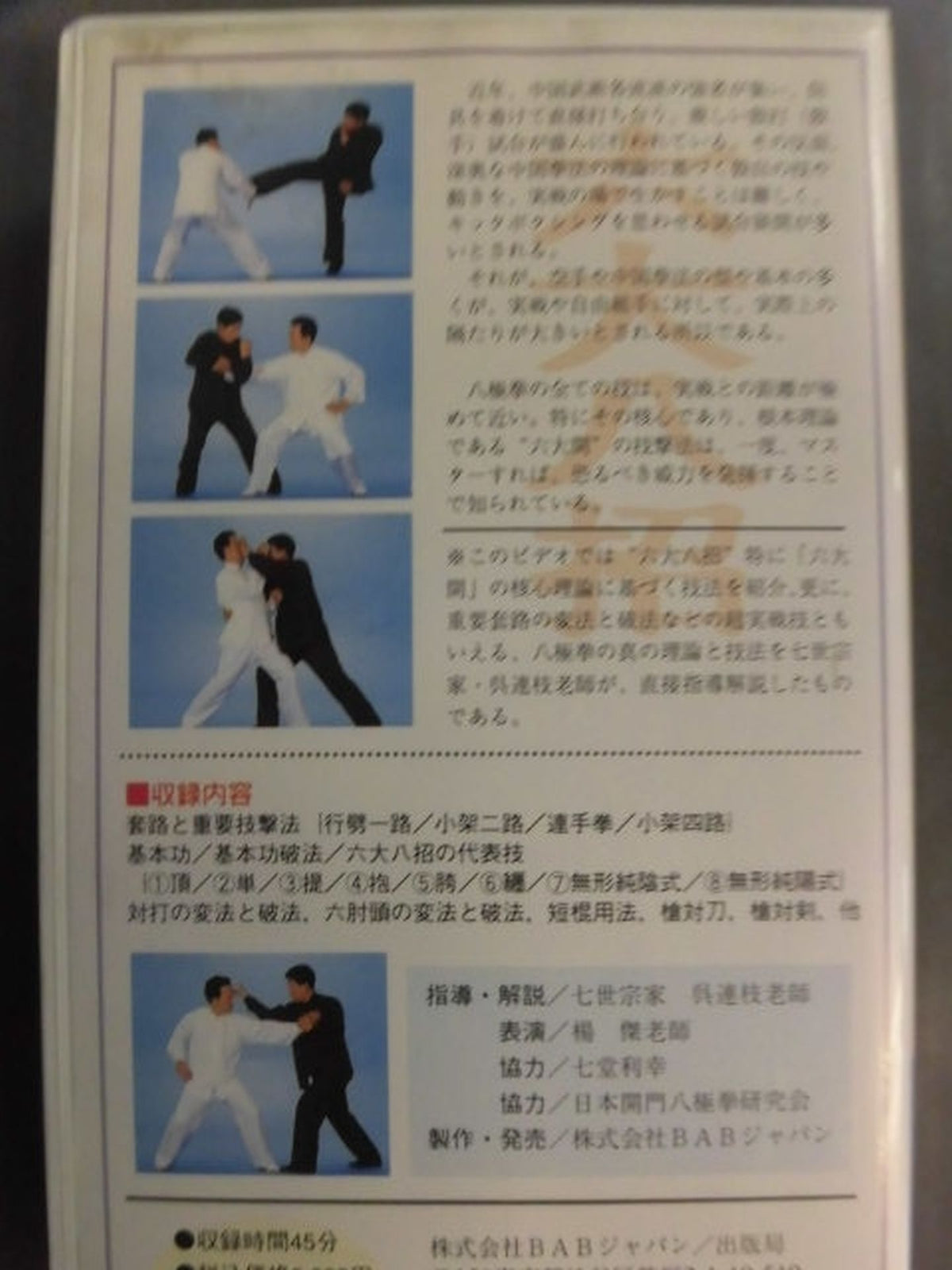 呉氏開門 八極拳 六大八招 実戦 散撃法手技!