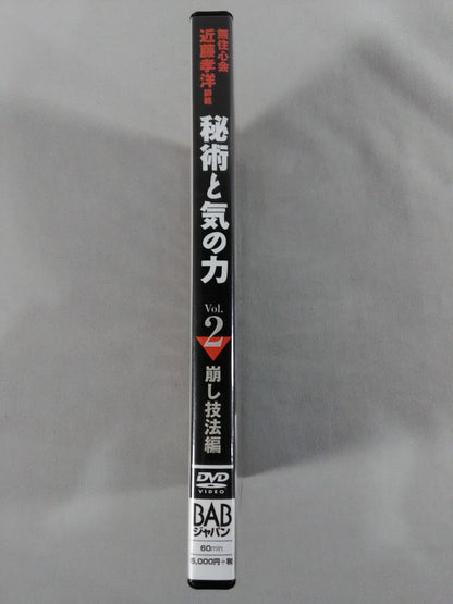 秘術と気の力 Vol.2 崩し技法編