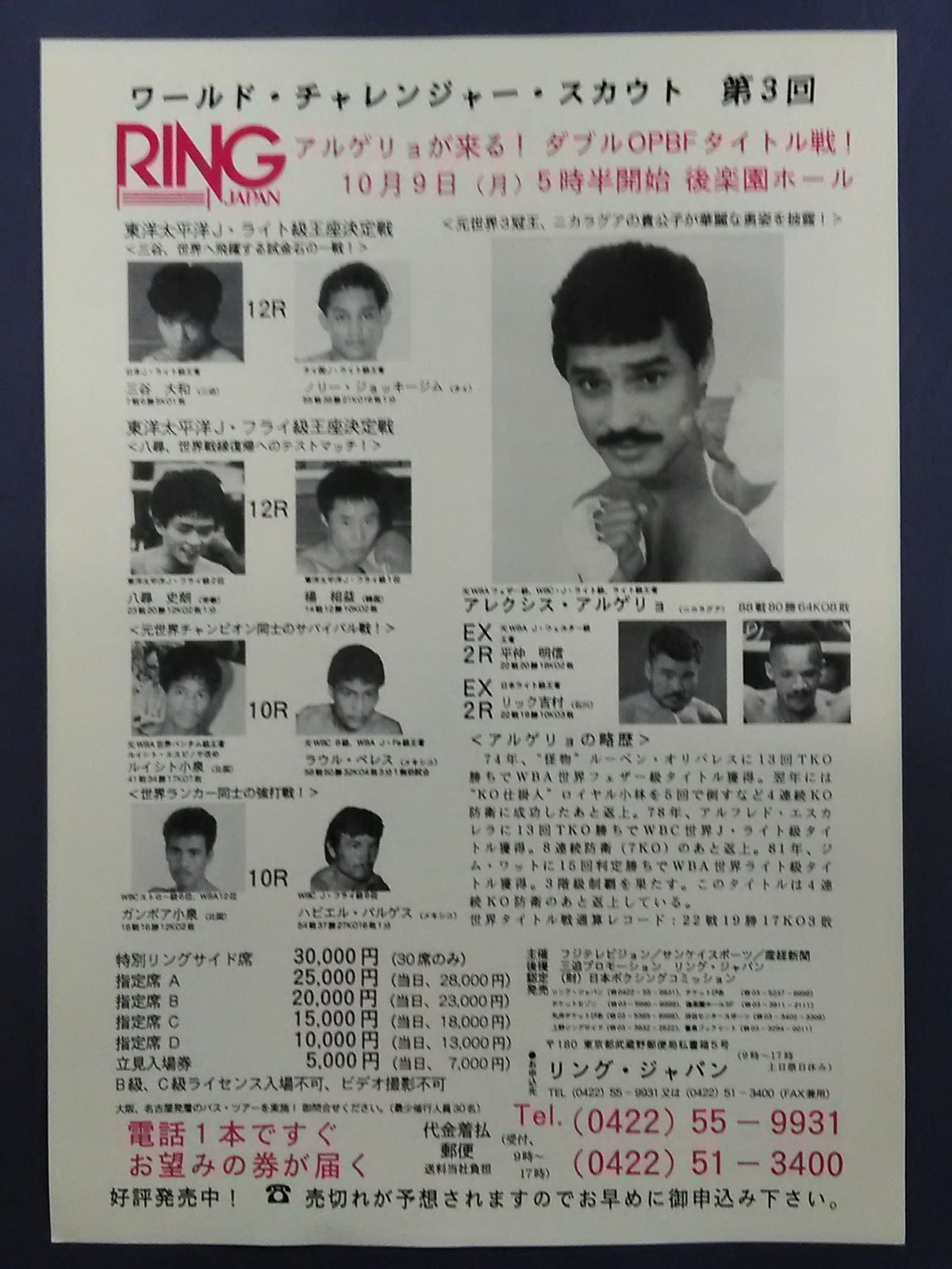 RING JAPAN Flyer Set