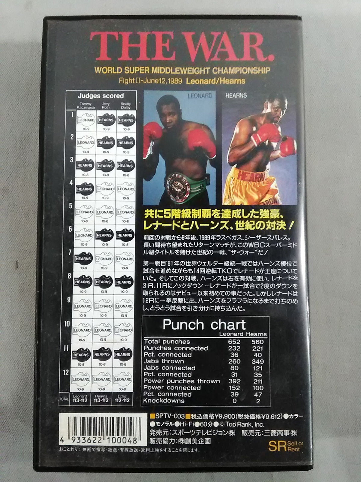 ザ・ウォー レナードVSハーンズ