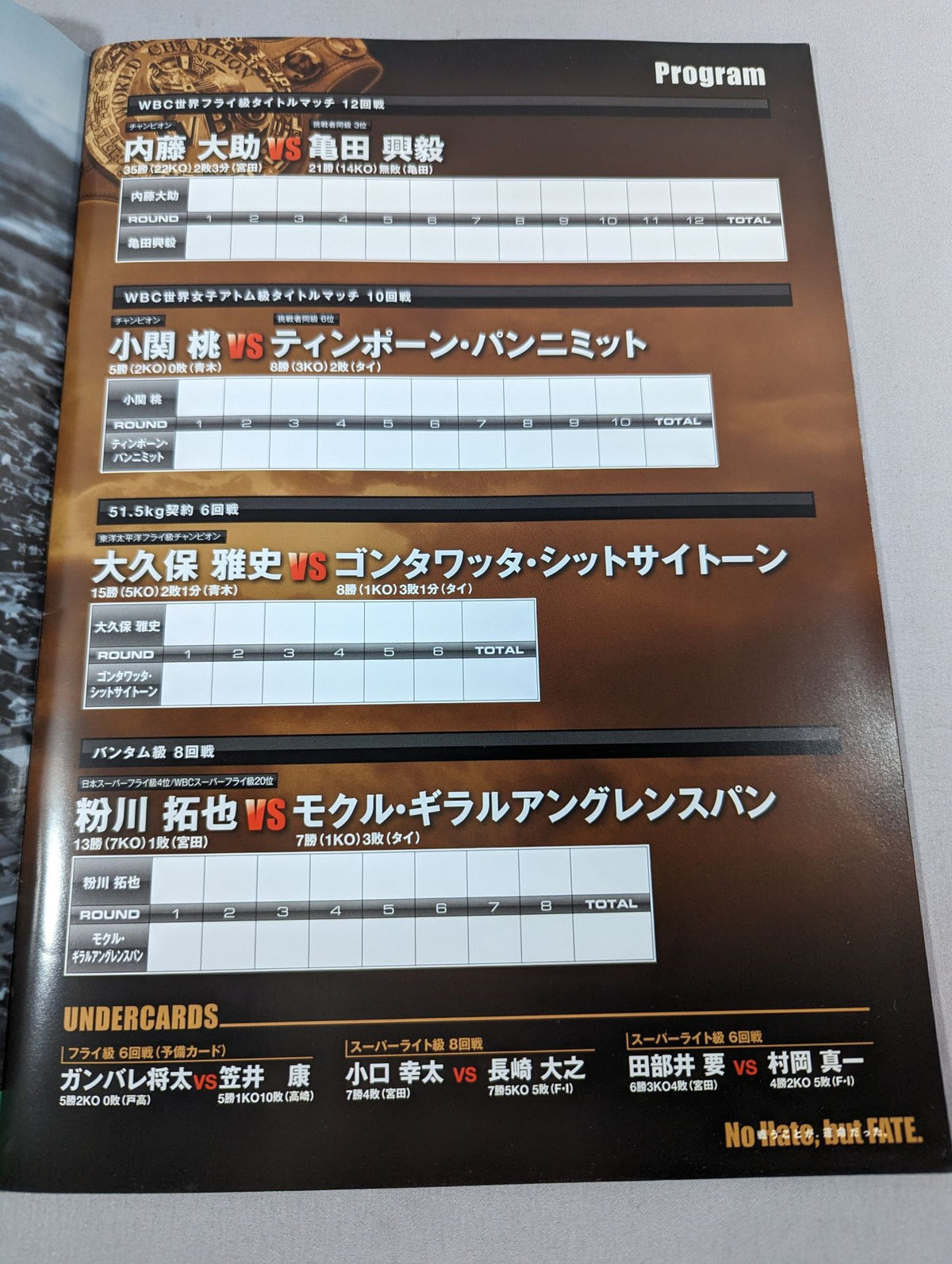 【WBC世界フライ級タイトルマッチ】内藤大助vs亀田興毅