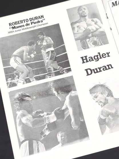 Marvin Hagler vs Roberto Duran