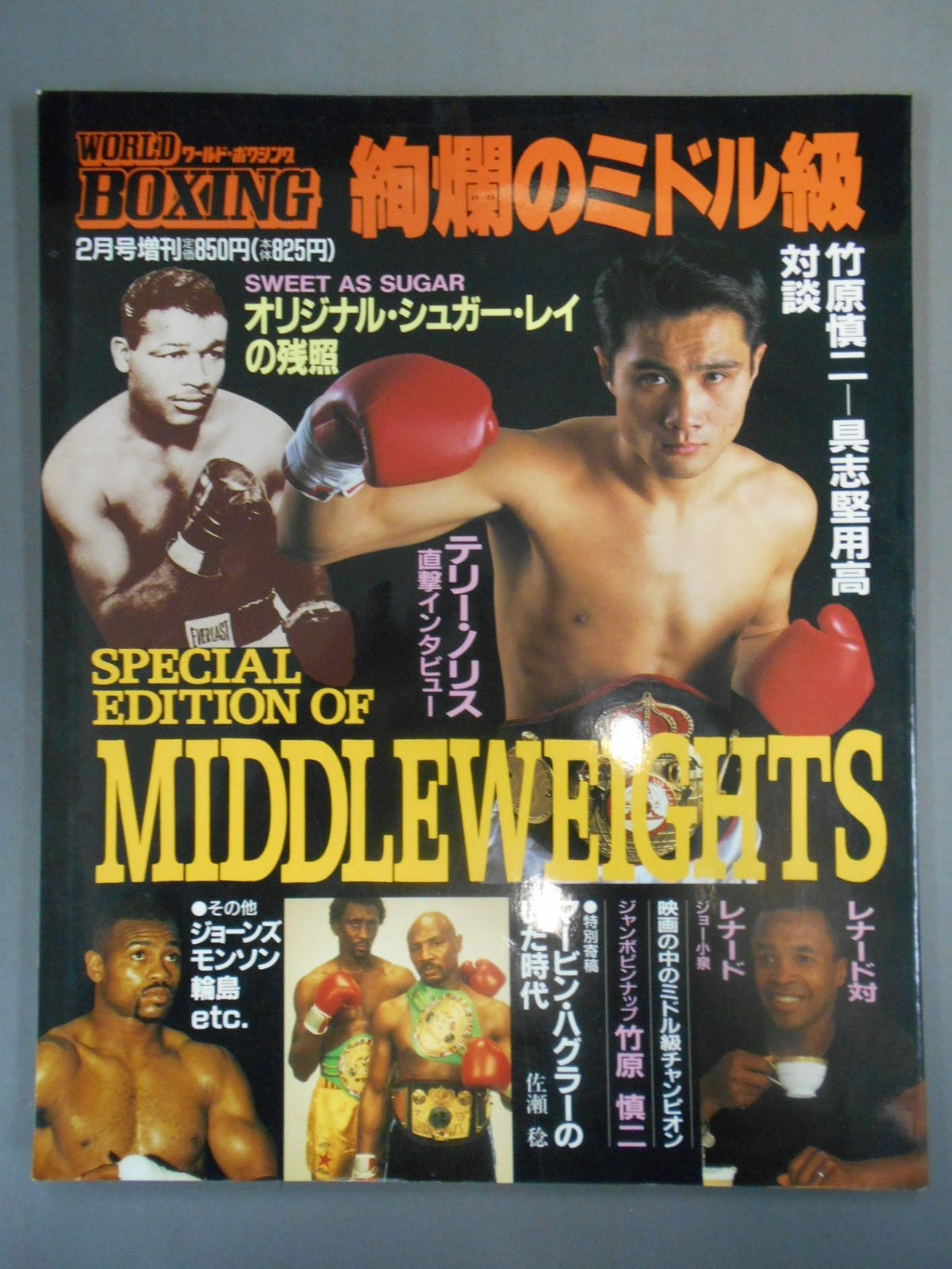 【絢爛のミドル級】ワールドボクシング 1996年2月号増刊