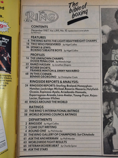 The RING 1987年12月号