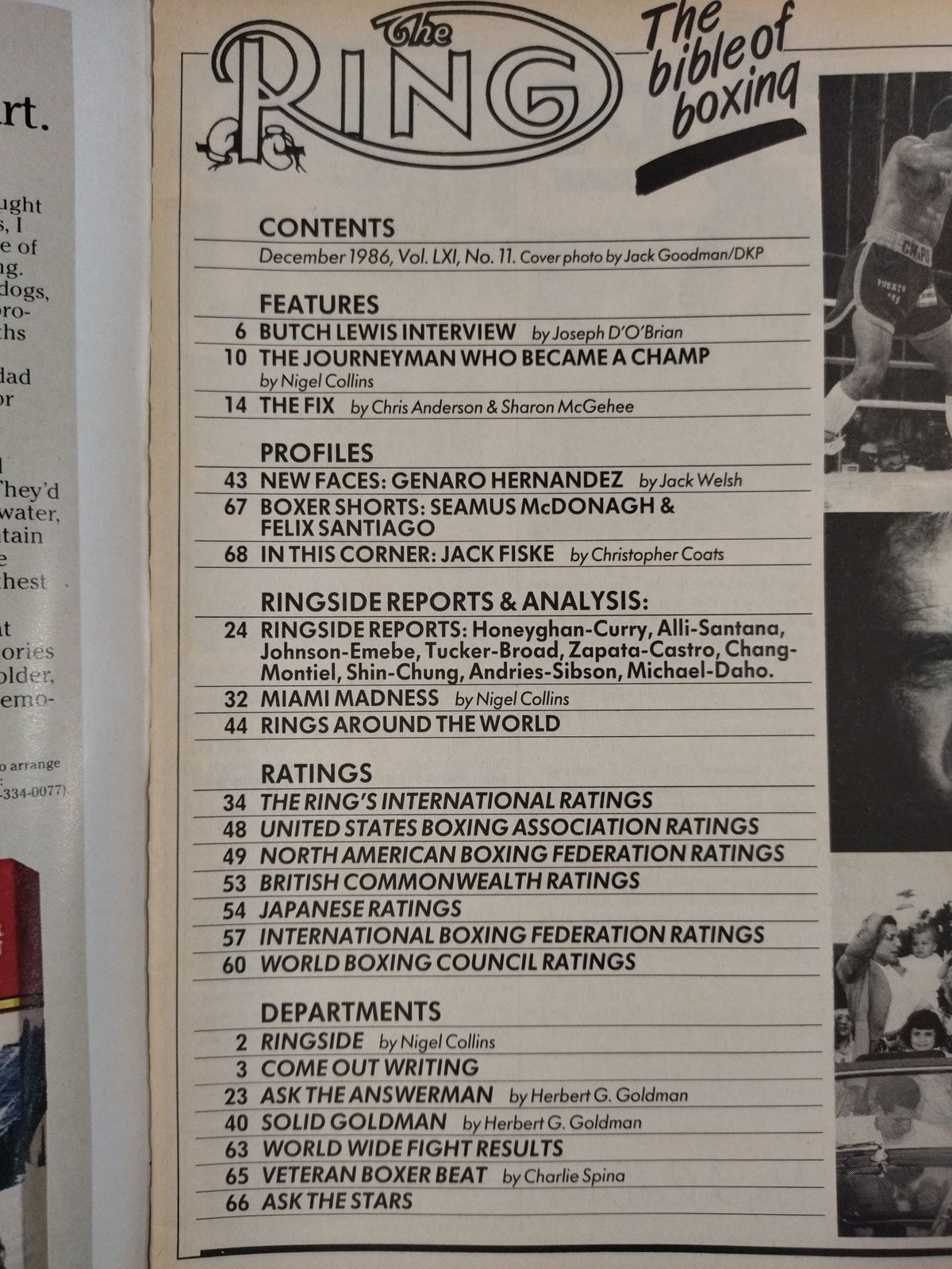 The RING December 1986 Issue
