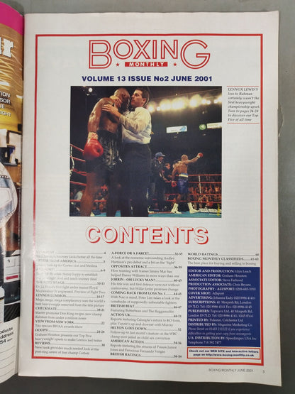 BOXING MONTHLY 2001年6月号