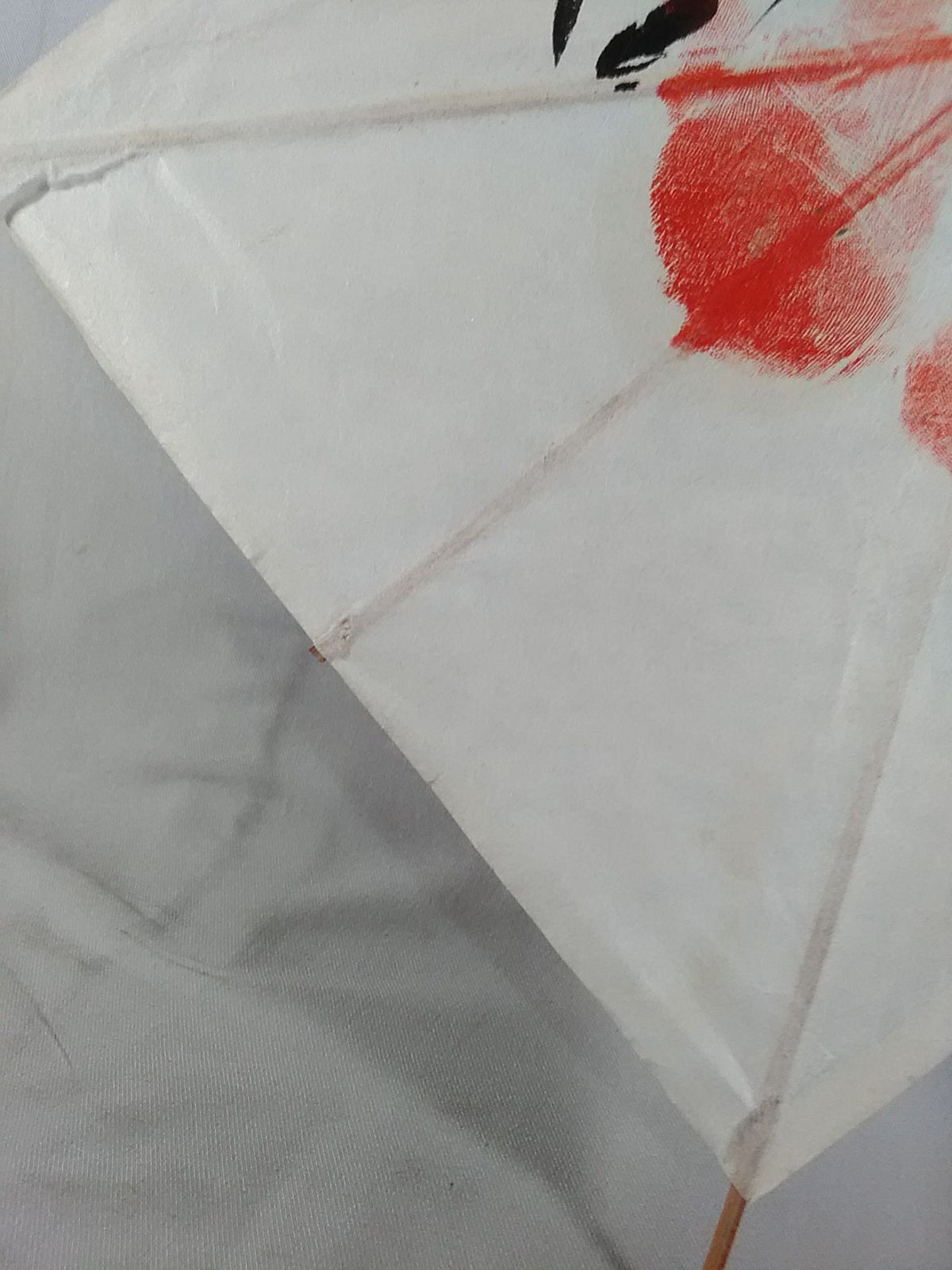 Kitanoumi  hand signed autograph  & ITZH handprint  kite