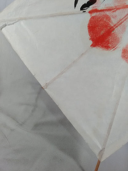 Kitanoumi  hand signed autograph  & ITZH handprint  kite