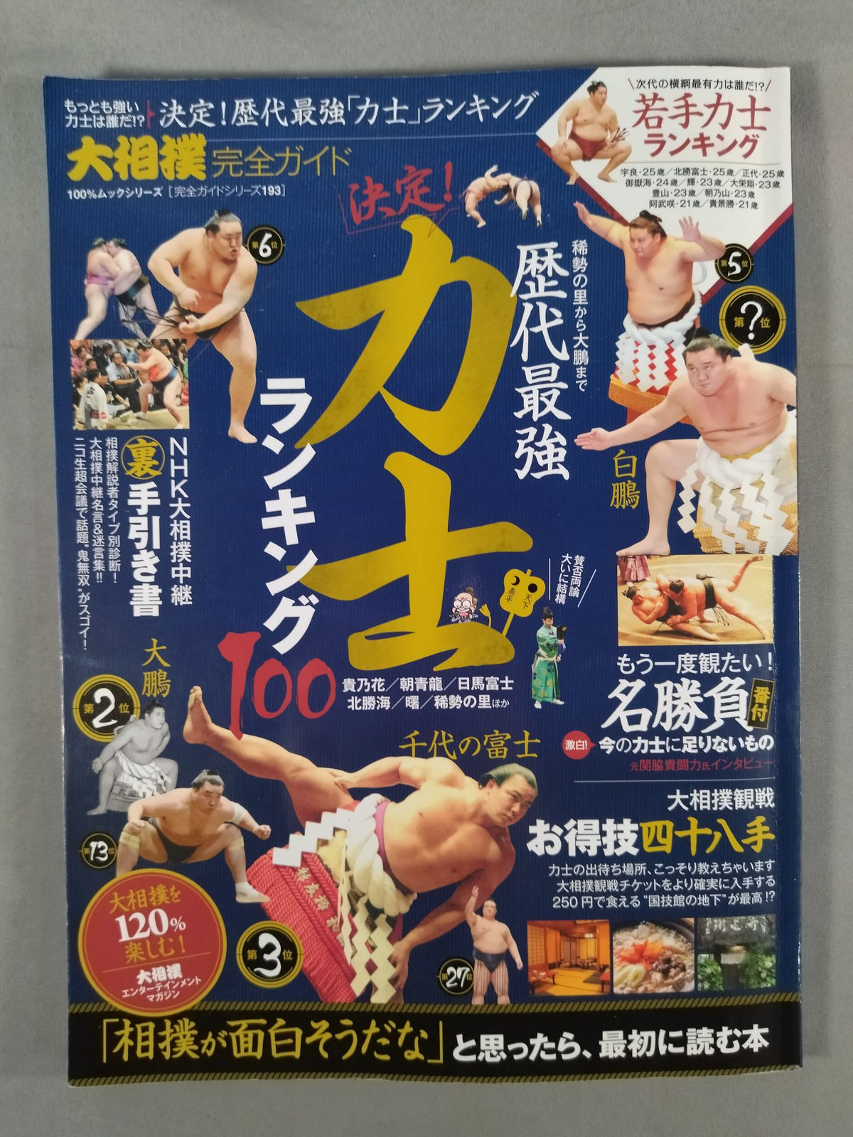 The Complete Guide to Grand Sumo: Who Is the Strongest!? Top 100 Strongest 'Sumo wrestler' Rankings of All Time