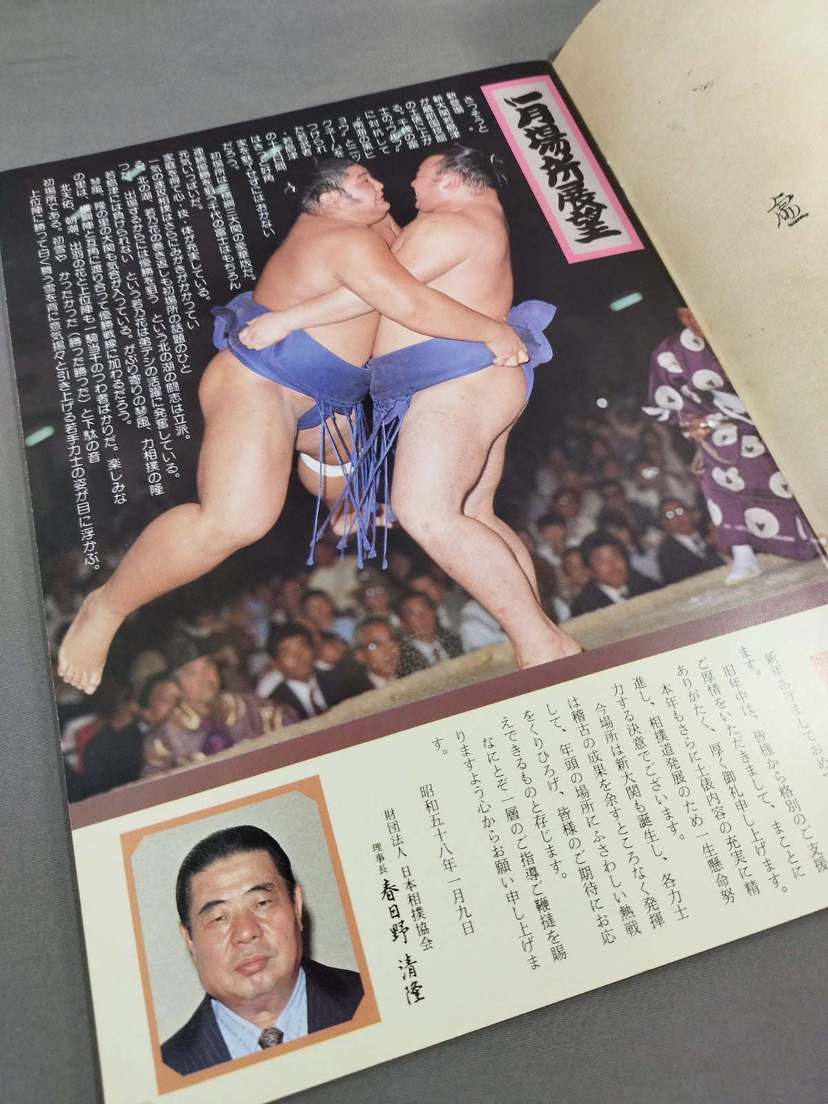 大相撲一月場所(1983年)