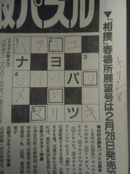 相撲 1994年2月号