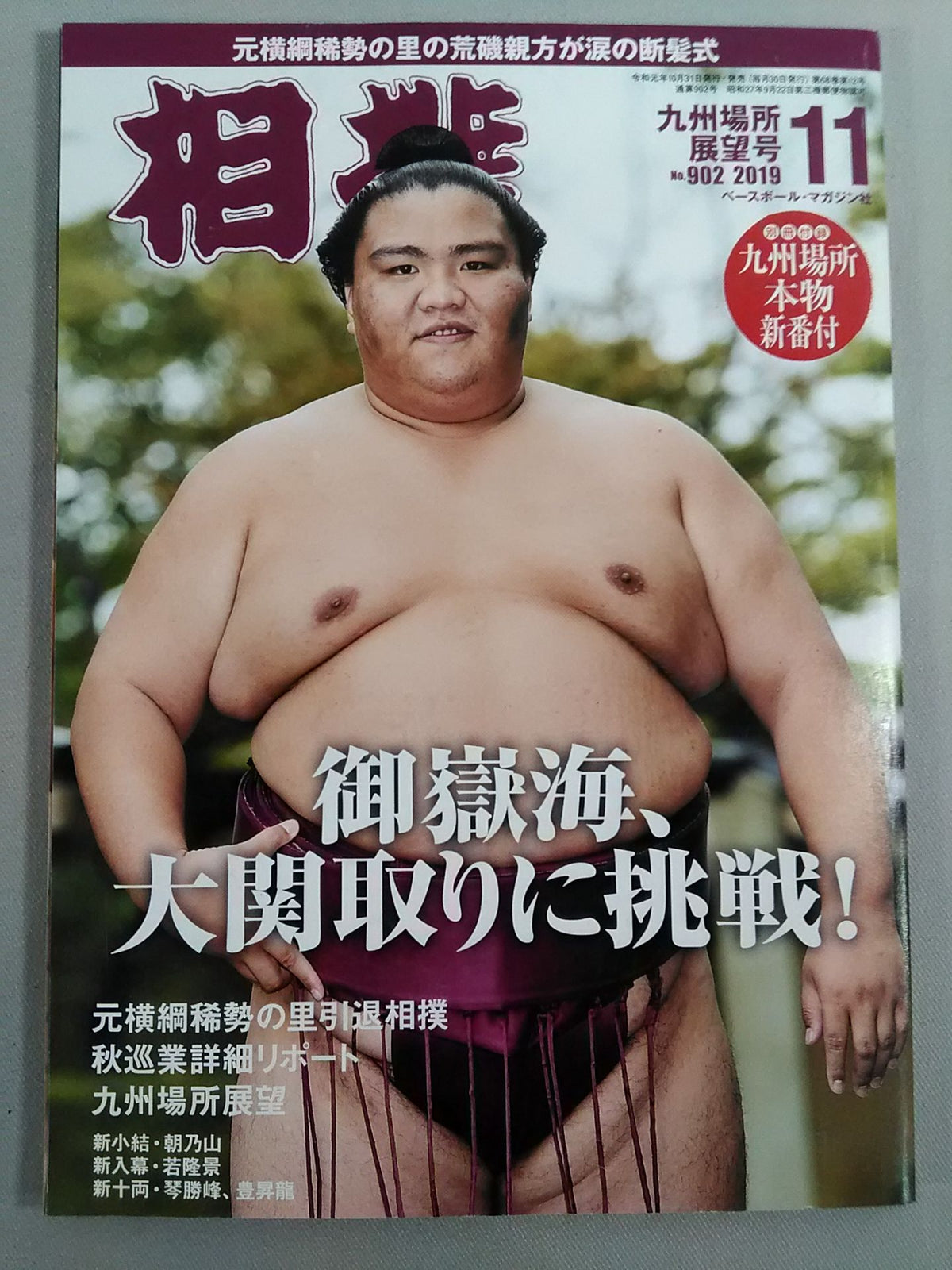 相撲 2019年11月号