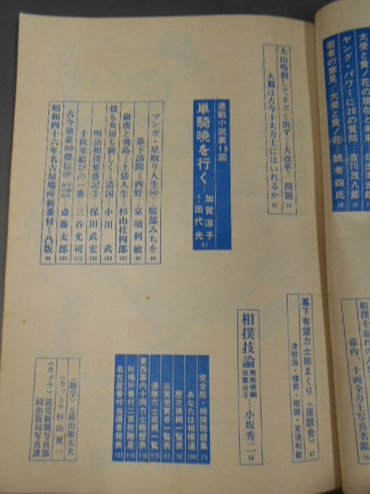 大相撲 1971年7月号