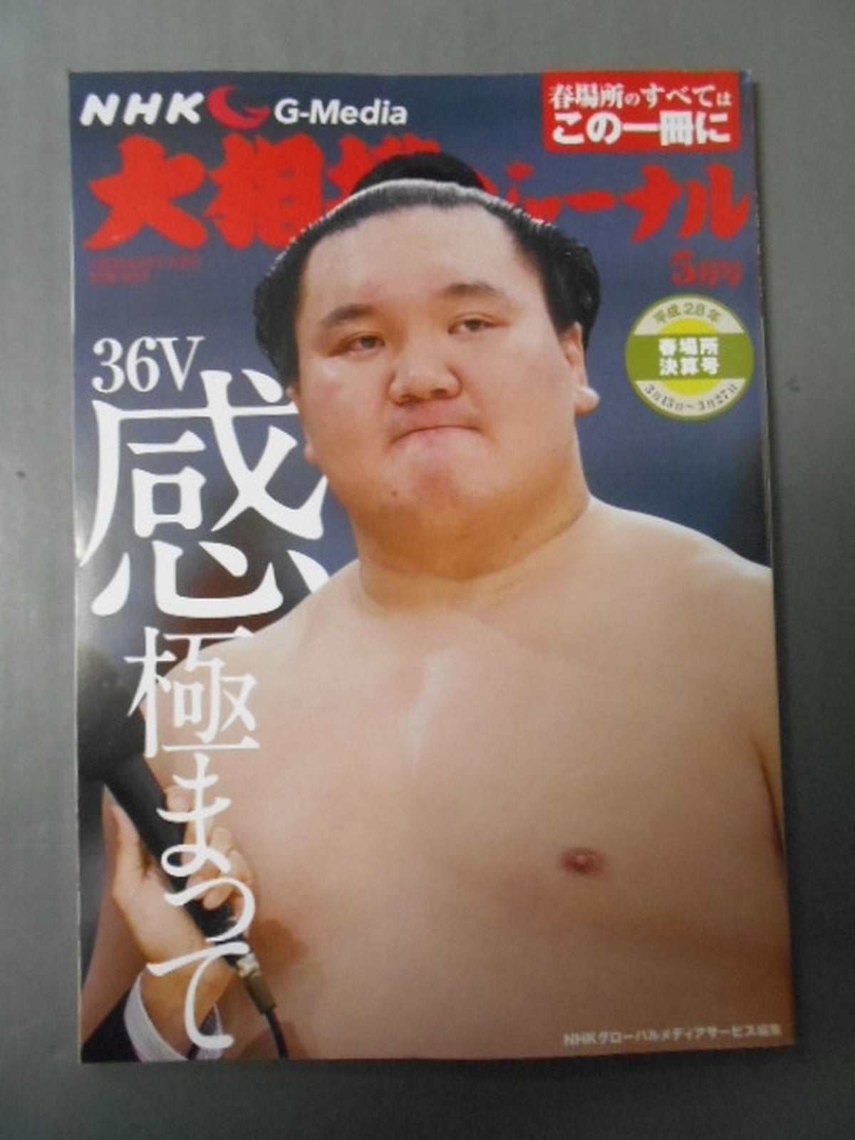 Sumo Journal Heisei 28 Spring Place Settlement Issue