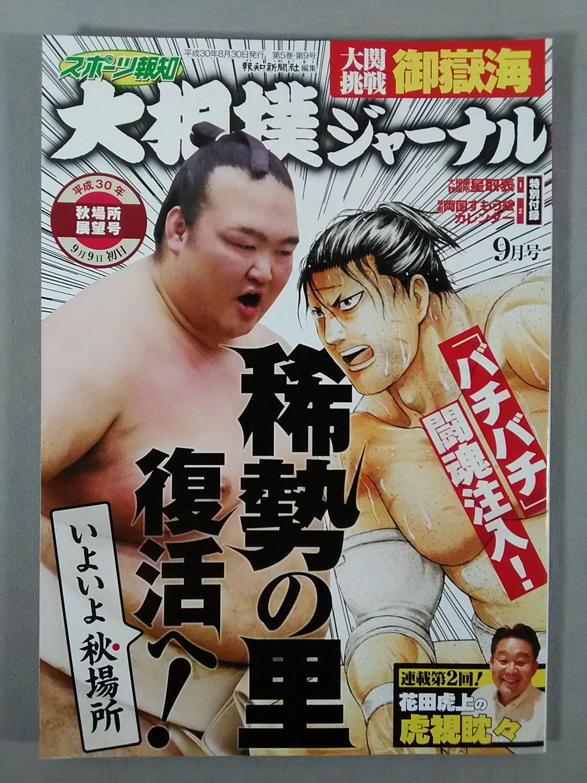 大相撲ジャーナル 平成30年秋場所展望号