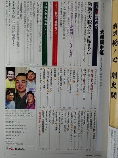 Sumo Relay Heisei 30 Spring Location Observatory