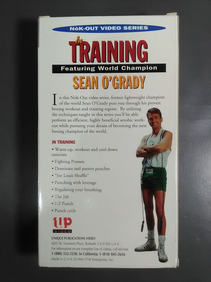 IN TRAINING Featuring World Champion SEAN O’GRADY
