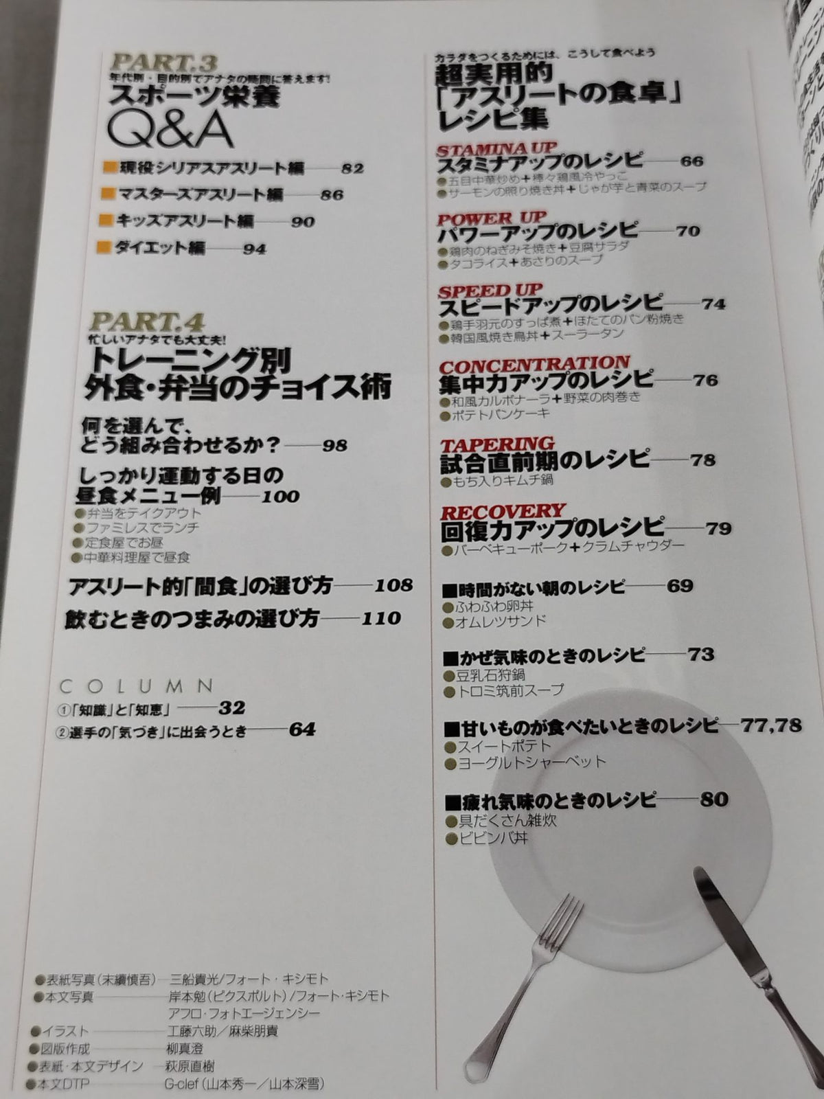 Separate volume Takarashima 928 What are top athletes eating!?