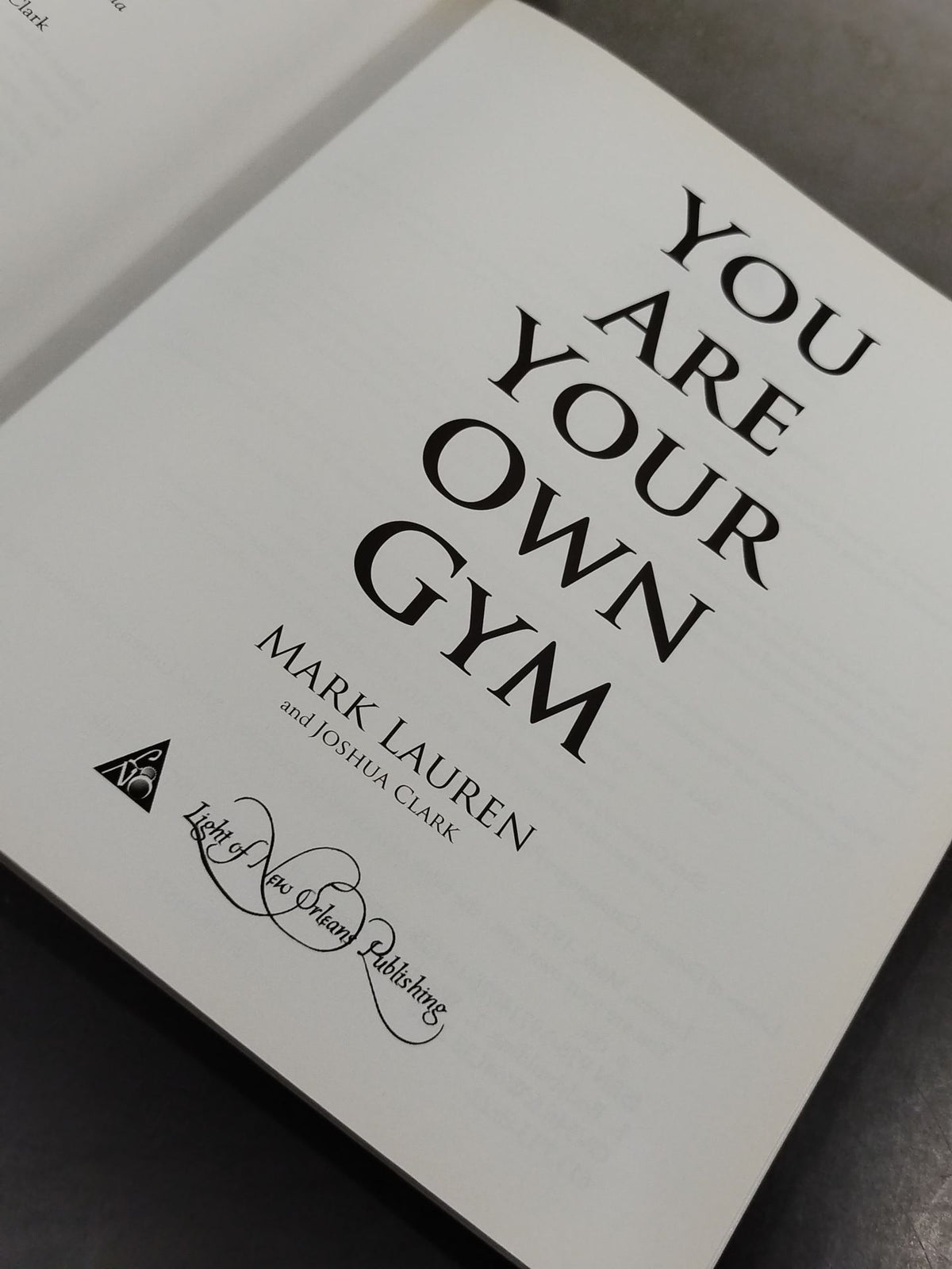 YOU ARE YOUR OWN GYM / The Bible of Bodyweight Exercises