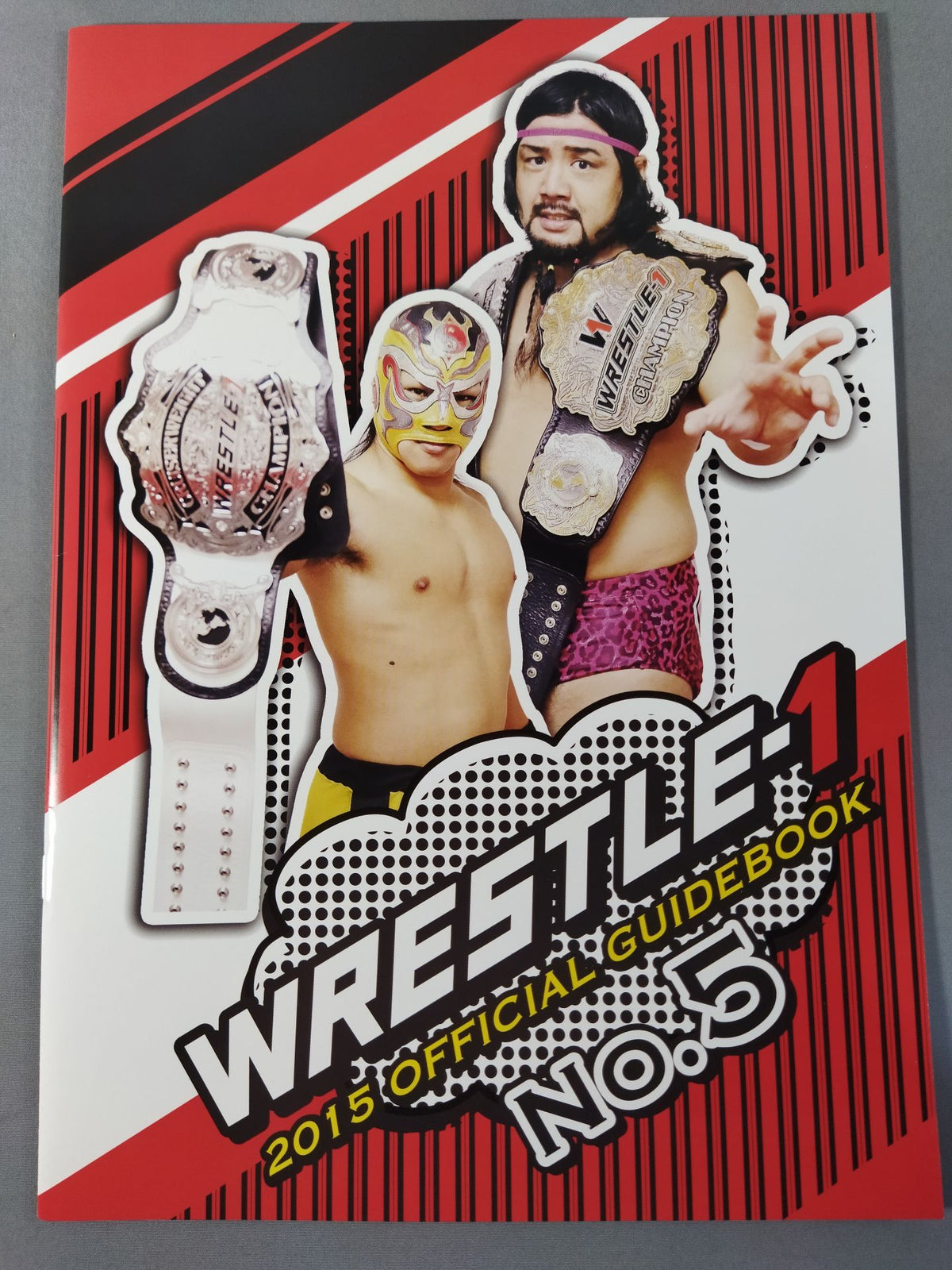 WRESTLE-1 OFFICIAL GUIDE BOOK 2015 No.5
