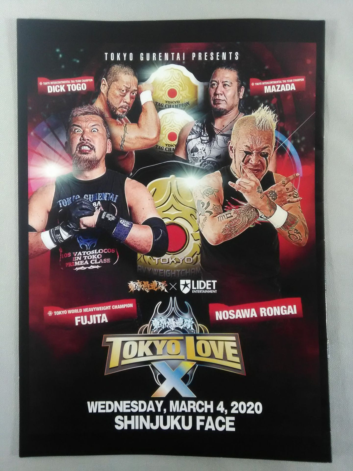 TOKYO LOVE Ⅹ 東京愚連隊 OFFICIAL GUIDE BOOK