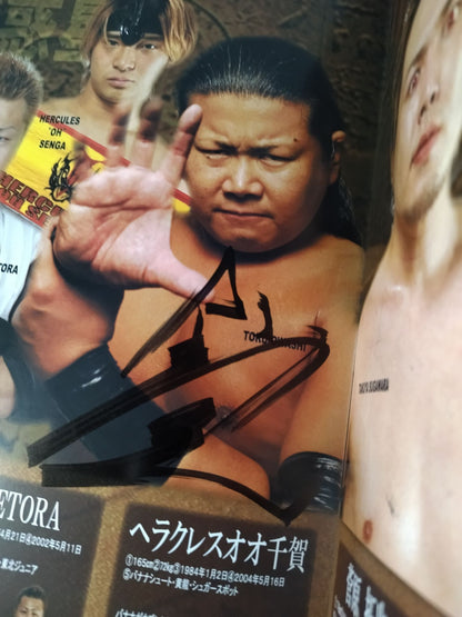 【Toru Owashi  hand signed autograph 】ElDorado / 1st ANNIVERSARY PERECT TREASURE