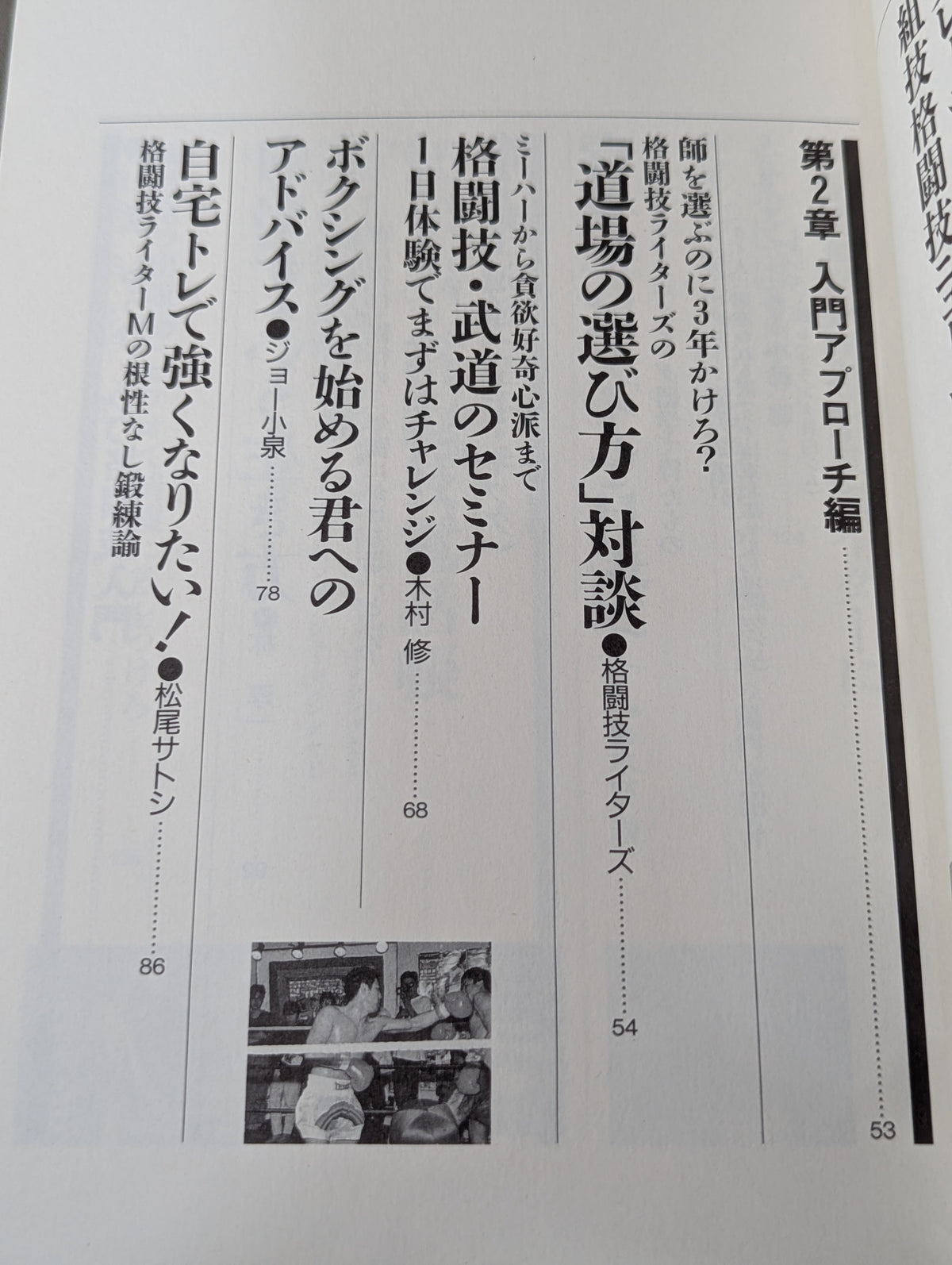 格闘王1 格闘技入門読本