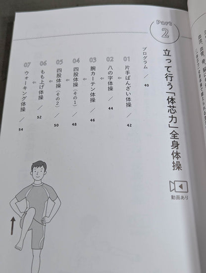 インナーマッスルに効く「体芯力」全身体操